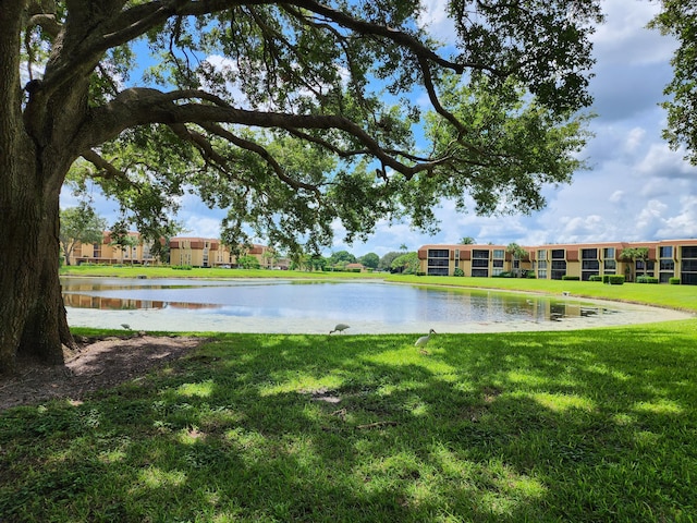 view of water feature