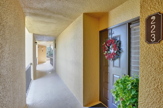 view of property entrance