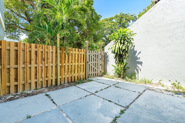 view of patio