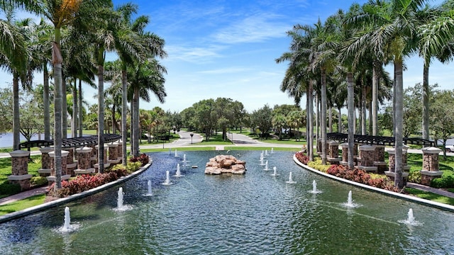 12520 NW 79th Mnr, Parkland, FL 33076 - view of home's community with a water view
