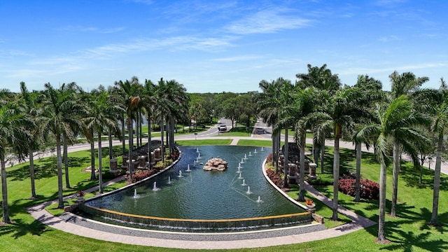 12520 NW 79th Mnr, Parkland, FL 33076 - view of home's community with a water view and a yard