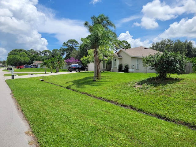 view of yard