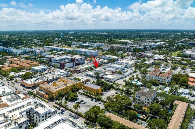 419 E Atlantic Ave, Delray Beach, FL 33483 - aerial view with a view of city