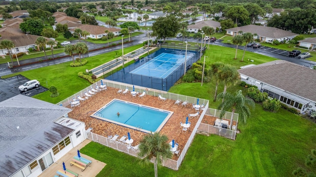 411 Sandpiper Dr Unit A, Fort Pierce, FL 34950 - aerial view featuring a residential view