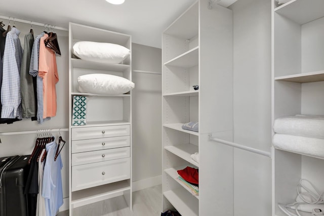 1801 S Flagler Dr Unit 701, West Palm Beach, FL 33401 - spacious closet featuring light wood-style floors
