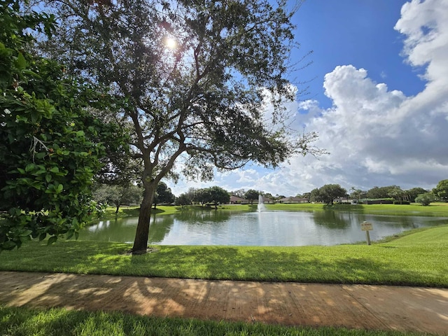 property view of water