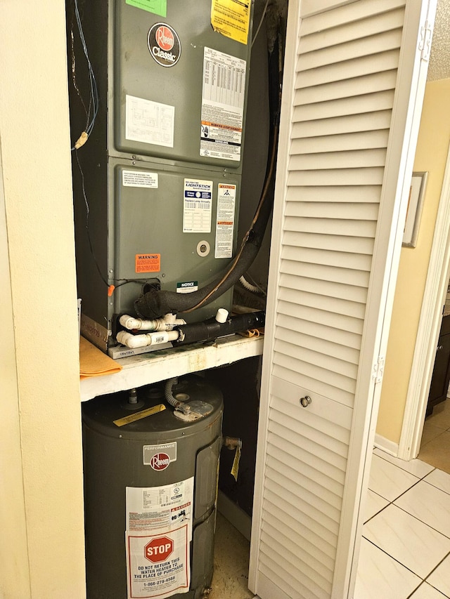 utilities with water heater