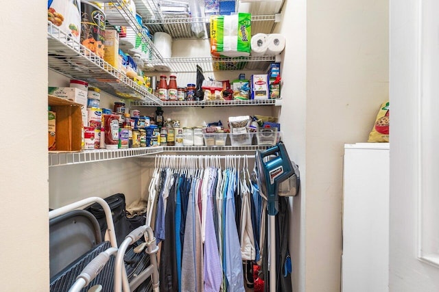 view of pantry