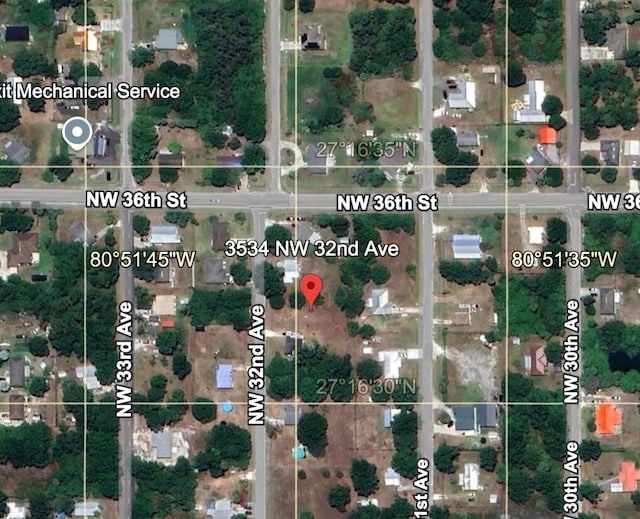 3534 NW 32nd Ave, Okeechobee, FL 34972 - aerial view of property's location