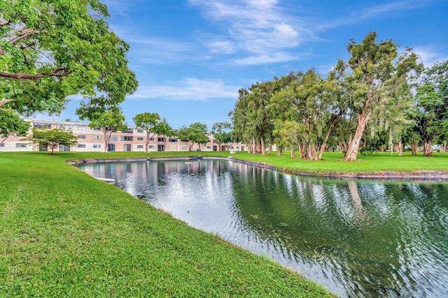 property view of water