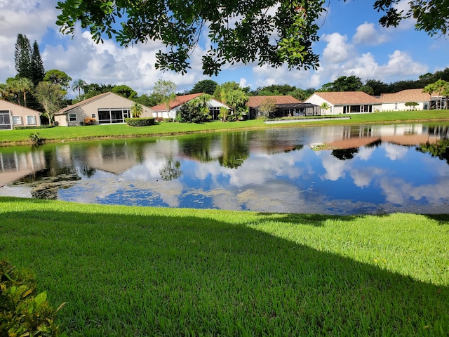 property view of water