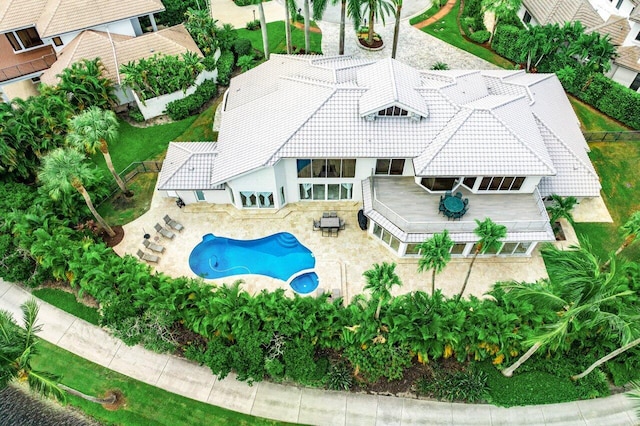 exterior space with a patio