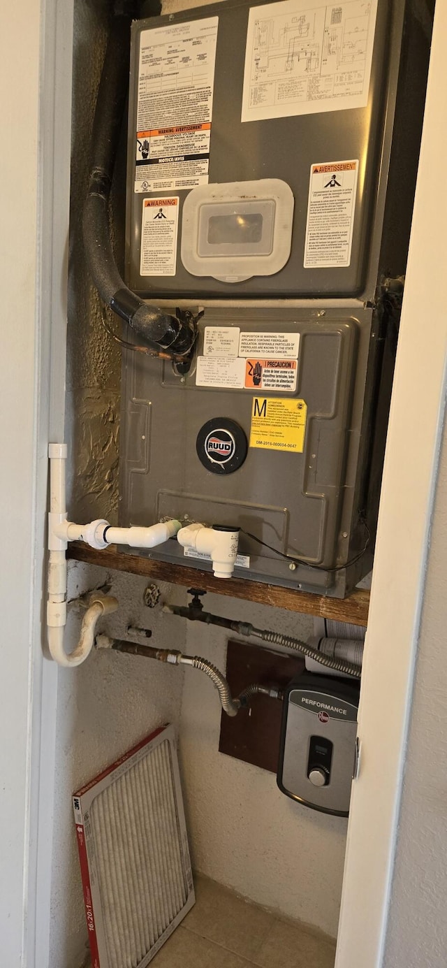 184 Burgundy D, Delray Beach, FL 33484 - utilities featuring heating unit