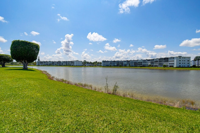 property view of water