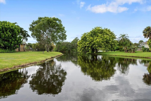 property view of water