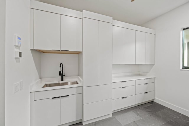 laundry room with sink