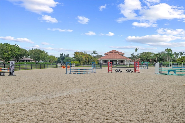 view of playground