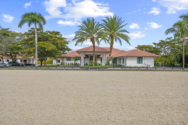 view of mediterranean / spanish-style home