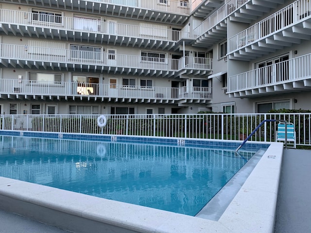 view of pool