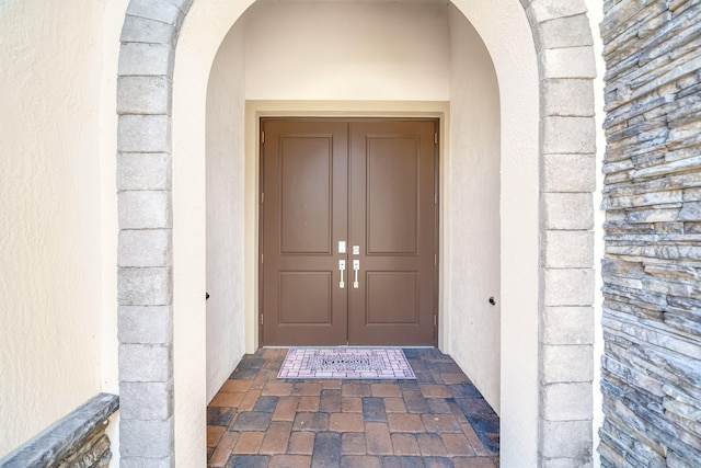 view of entrance to property