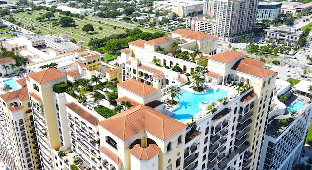 701 S Olive Ave Unit 202, West Palm Beach, FL 33401 - view of urban area with a pool area