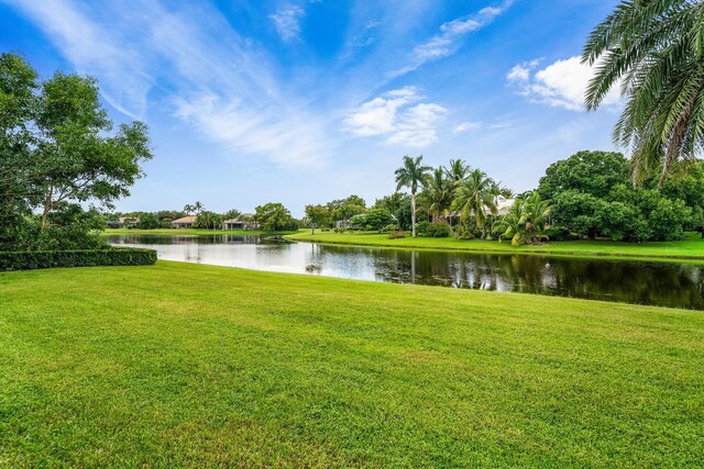 property view of water