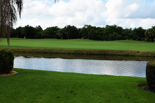 property view of water