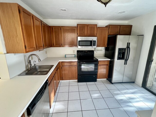 kitchen with stainless steel appliances and sink