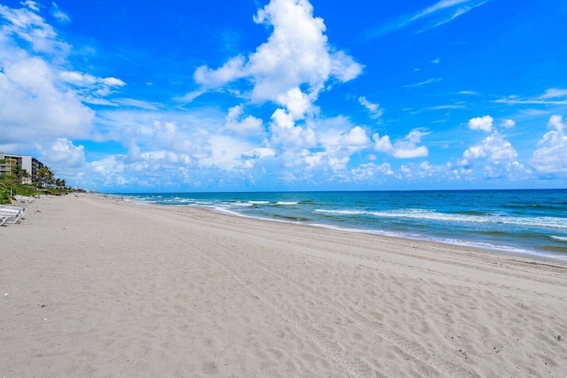 water view with a beach view