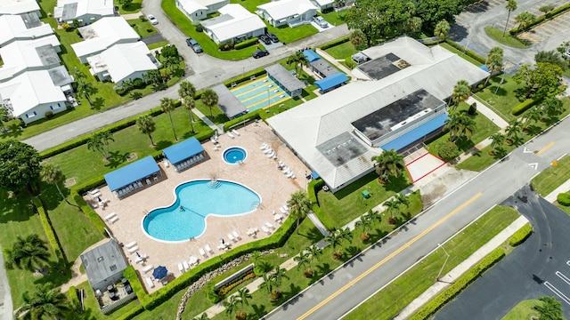 2078 SW 13th Ter, Boynton Beach, FL 33426 - bird's eye view of a pool
