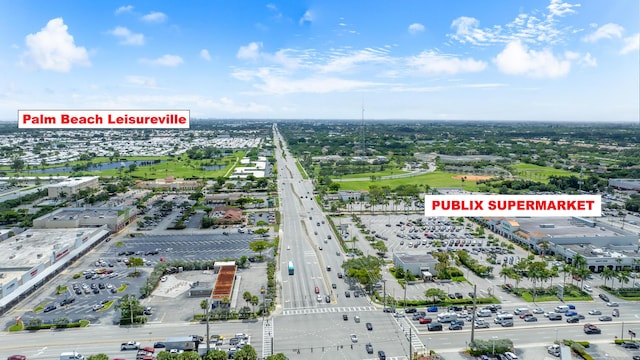 2078 SW 13th Ter, Boynton Beach, FL 33426 - drone / aerial view of a highway and a large body of water