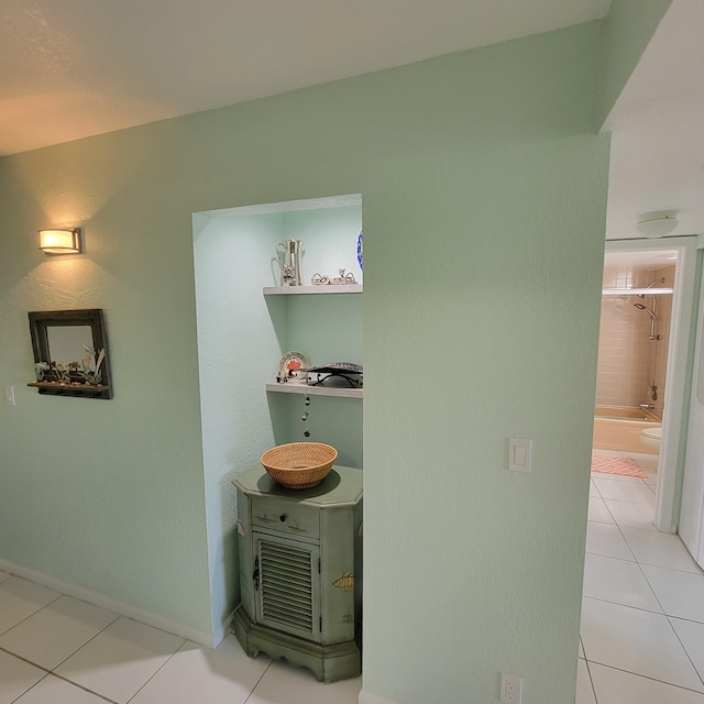 room details with tile patterned floors