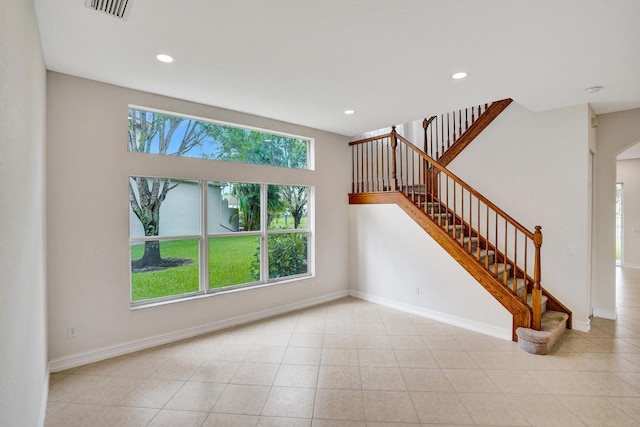 view of unfurnished living room