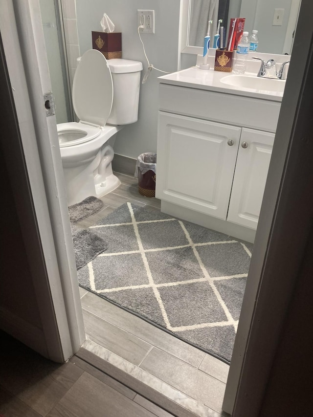 108 NE 20th Ave Unit 205, Boynton Beach, FL 33435 - bathroom with toilet and vanity