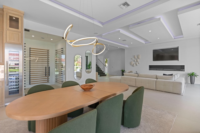 dining area featuring plenty of natural light