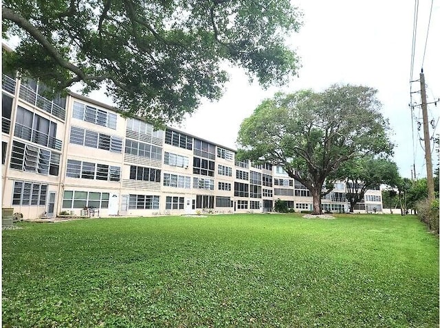 surrounding community featuring a lawn