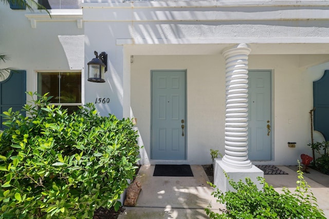 view of entrance to property