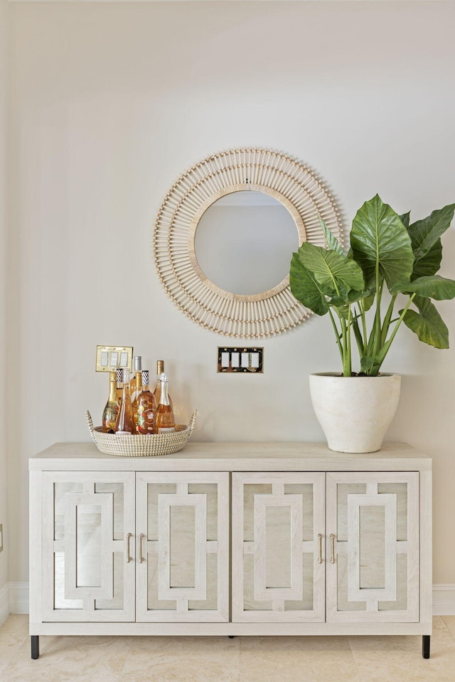 room details featuring tile patterned flooring