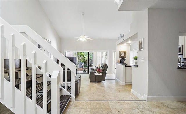 view of entrance foyer