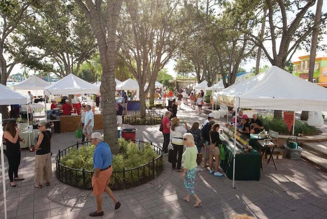 view of property's community featuring a gazebo