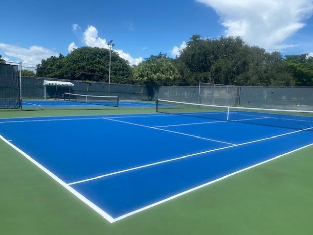 view of tennis court