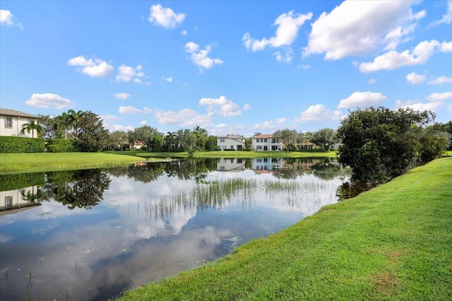 property view of water