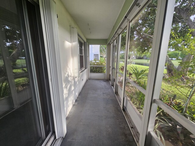 36 Islewood B, Deerfield Beach, FL 33442 - view of unfurnished sunroom