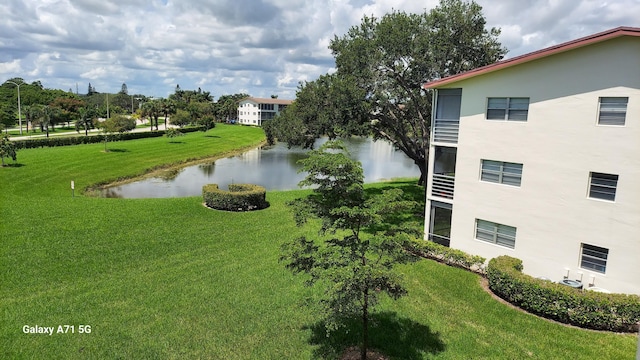 property view of water