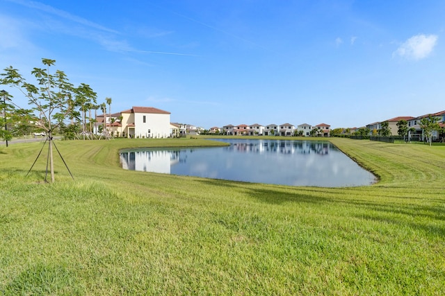 property view of water