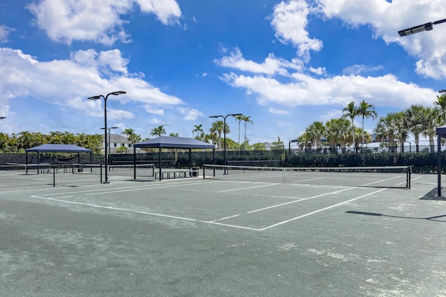 view of sport court