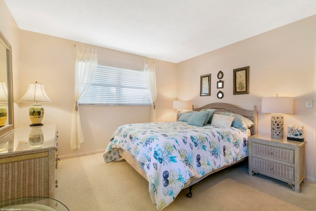 bedroom featuring carpet floors