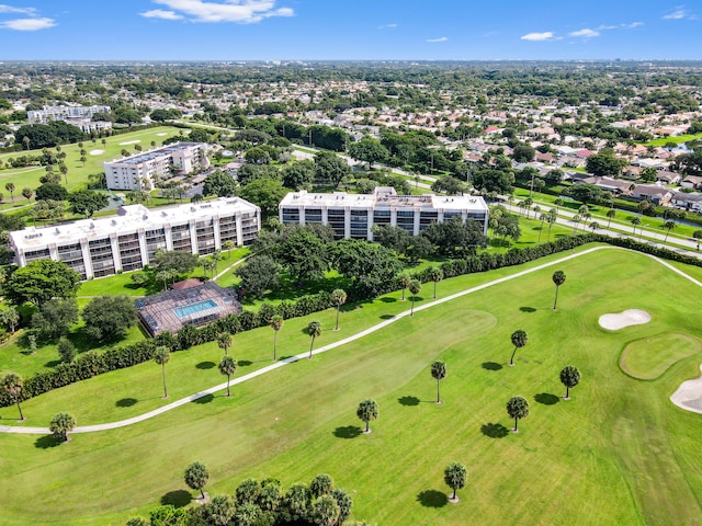 9170 SW 14th St Unit 4107, Boca Raton, FL 33428 - bird's eye view featuring view of golf course