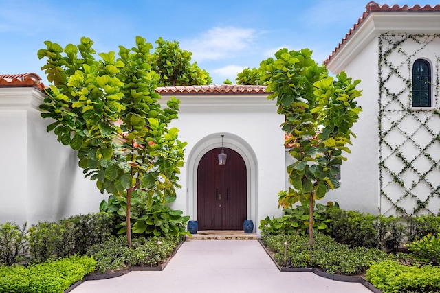 view of property entrance