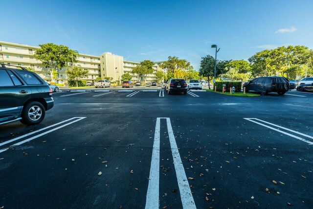 view of vehicle parking